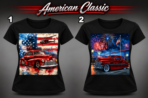 American classic T-shirt vrouw