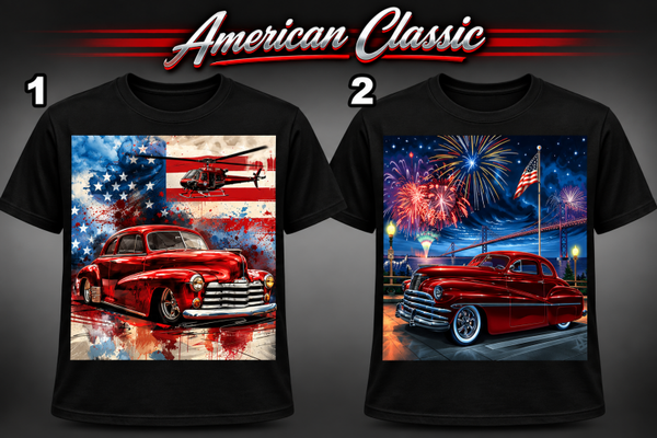 American classic T-shirt man