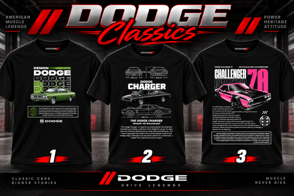 Dodge classic T-shirt man