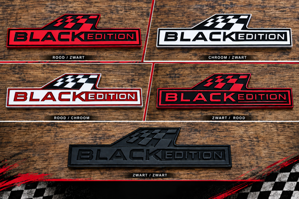 Black edition embleem