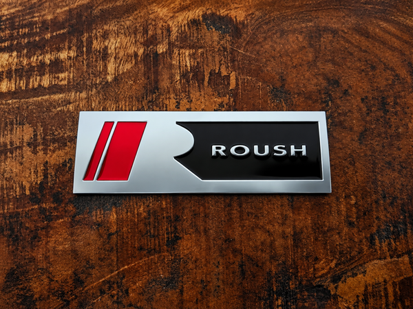 Roush embleem rechthoekig