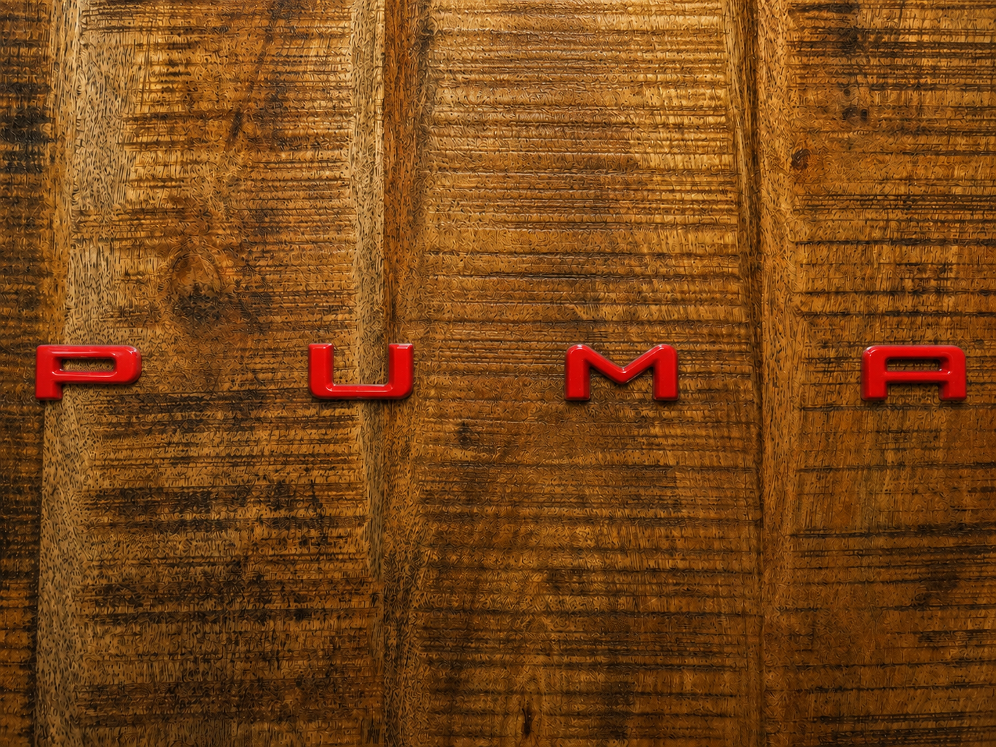 Puma achterklep embleem Rood