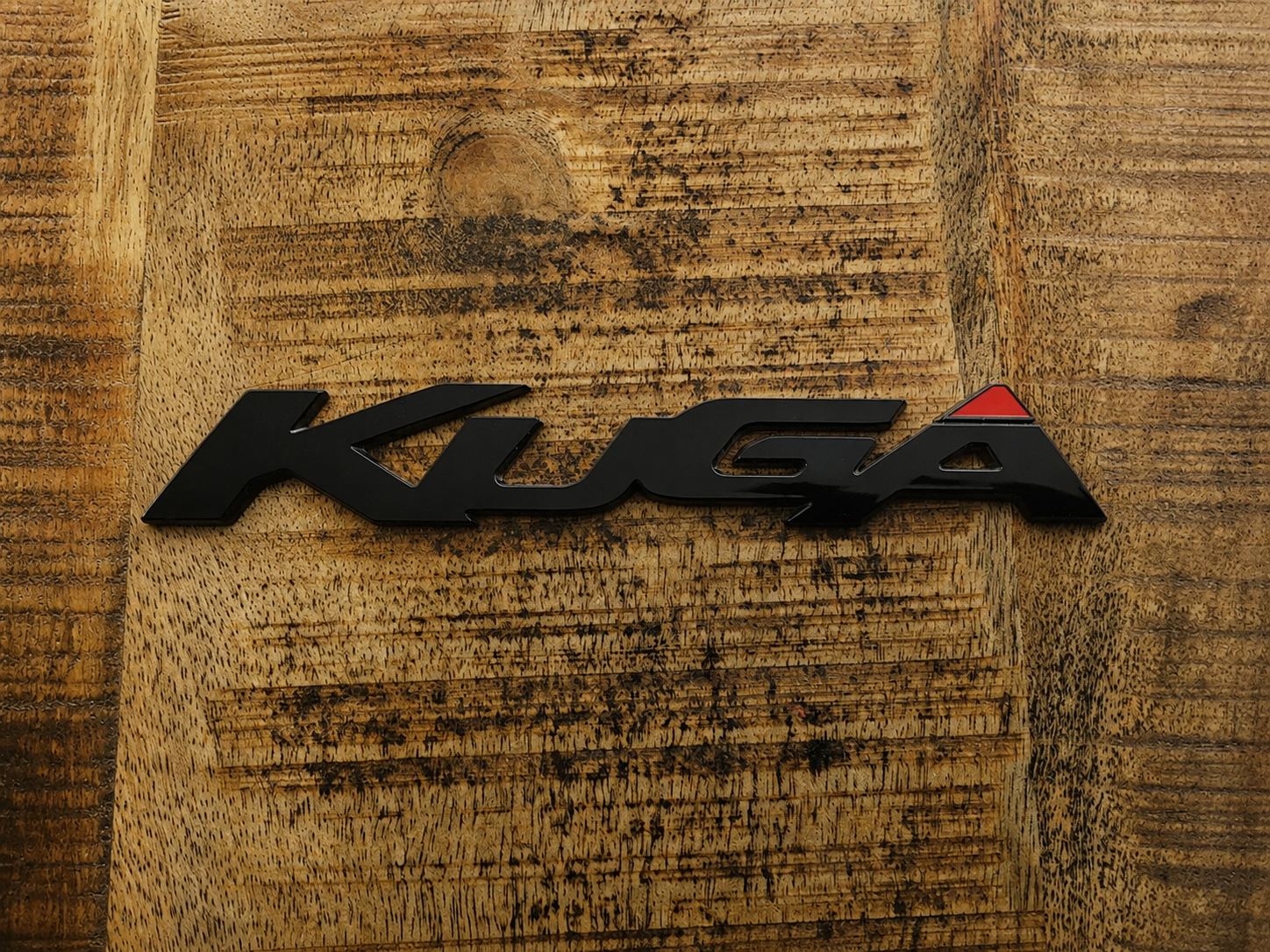 Kuga MK1/2 achterklep embleem zwart