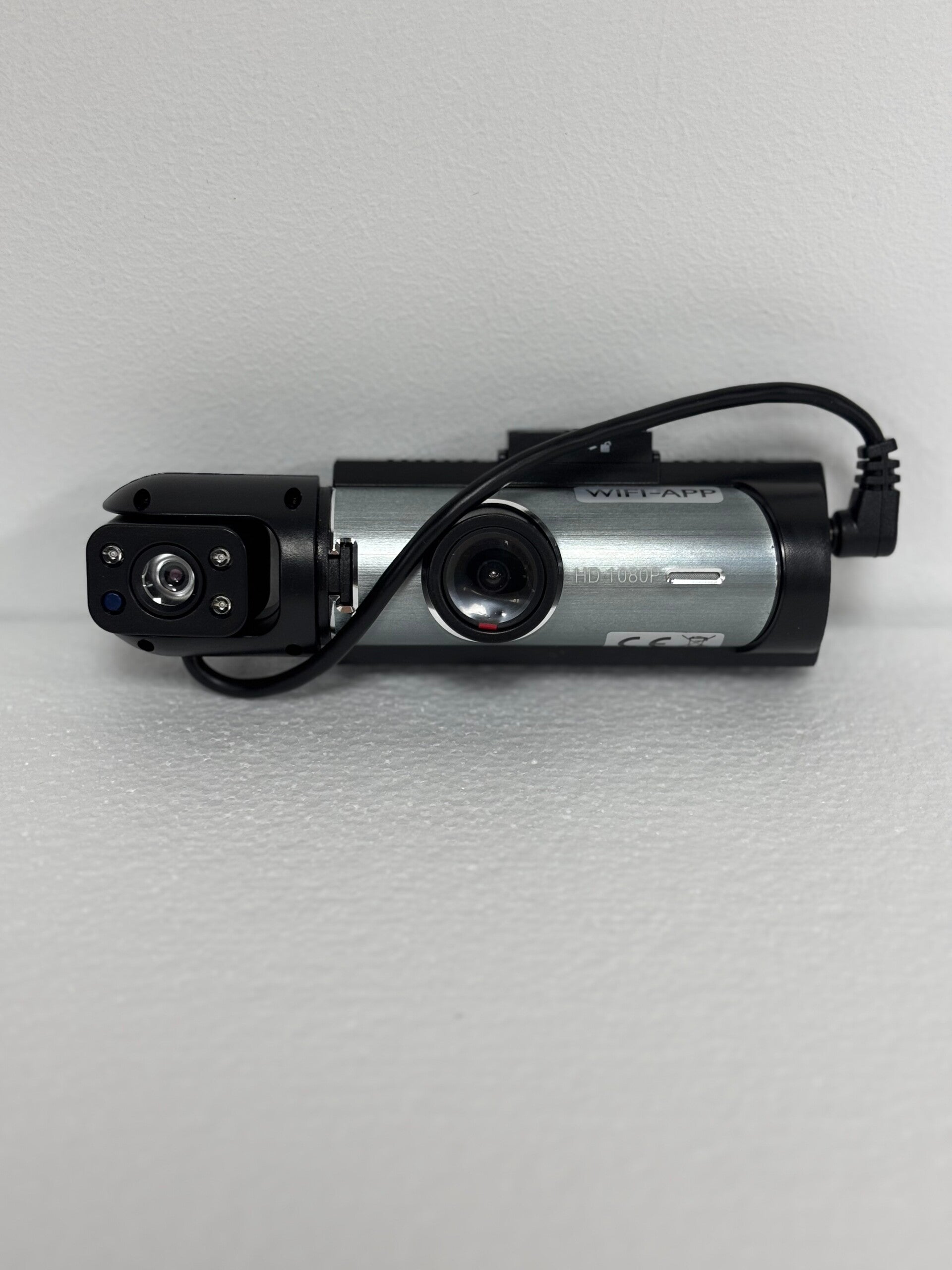 Dashcam 1080p met interieurcamera