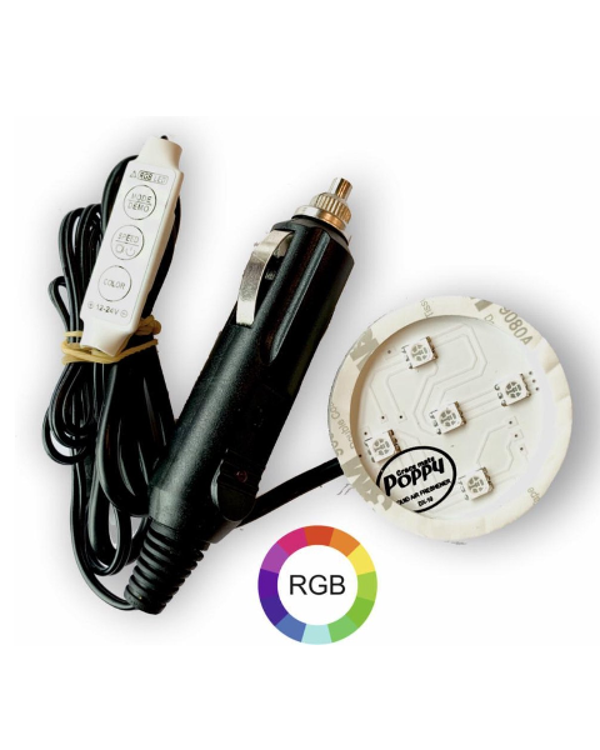 Poppy LED light 12/24V