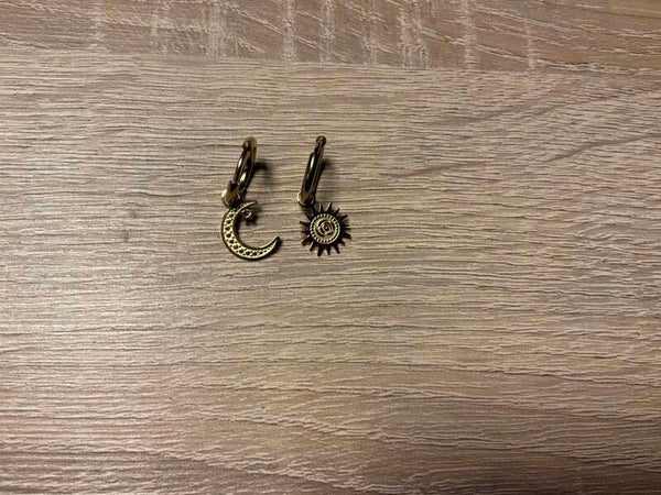 Ohrringe „Sonne und Mond“