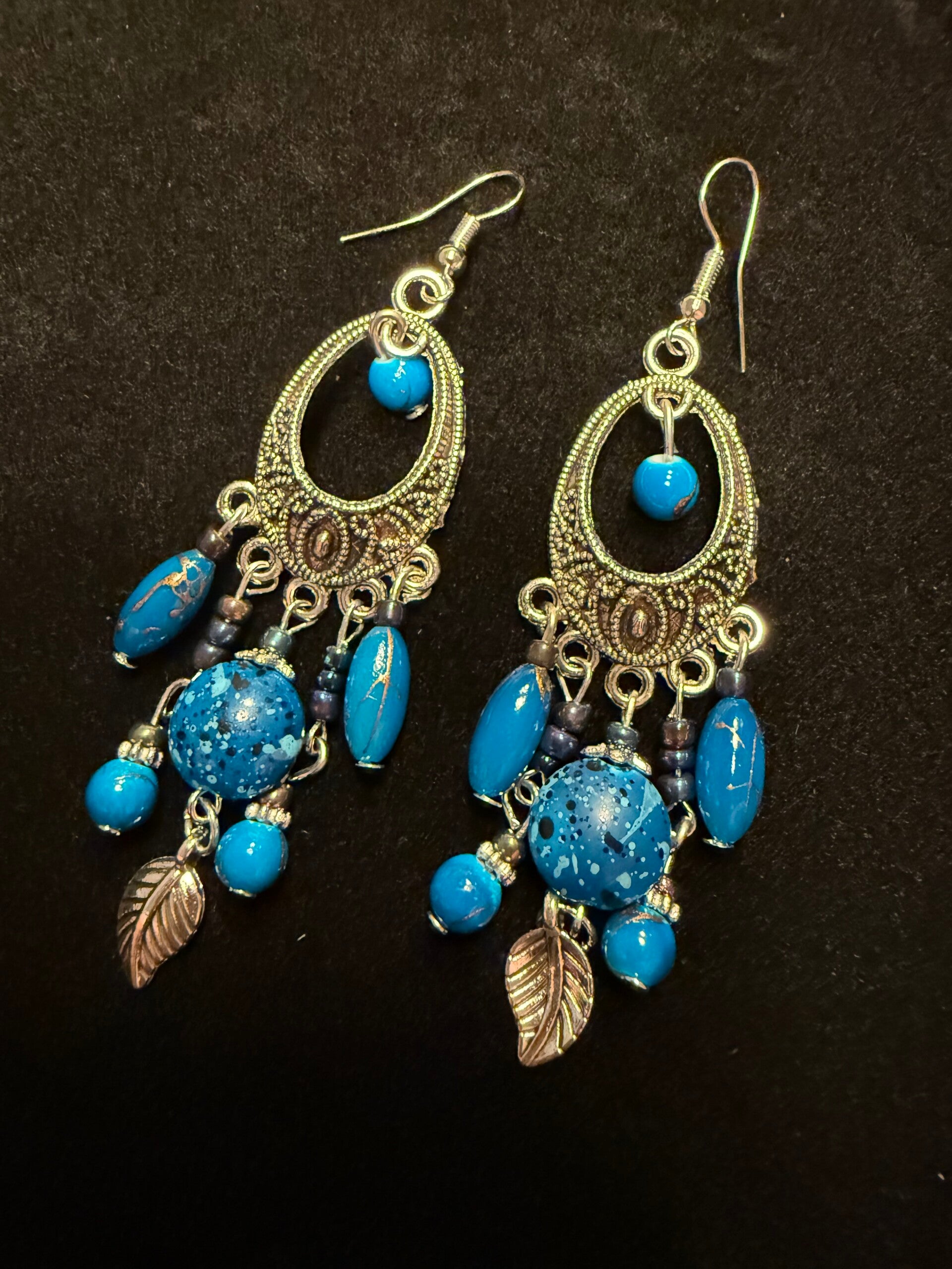 Ohrringe "Blauer Tropf"