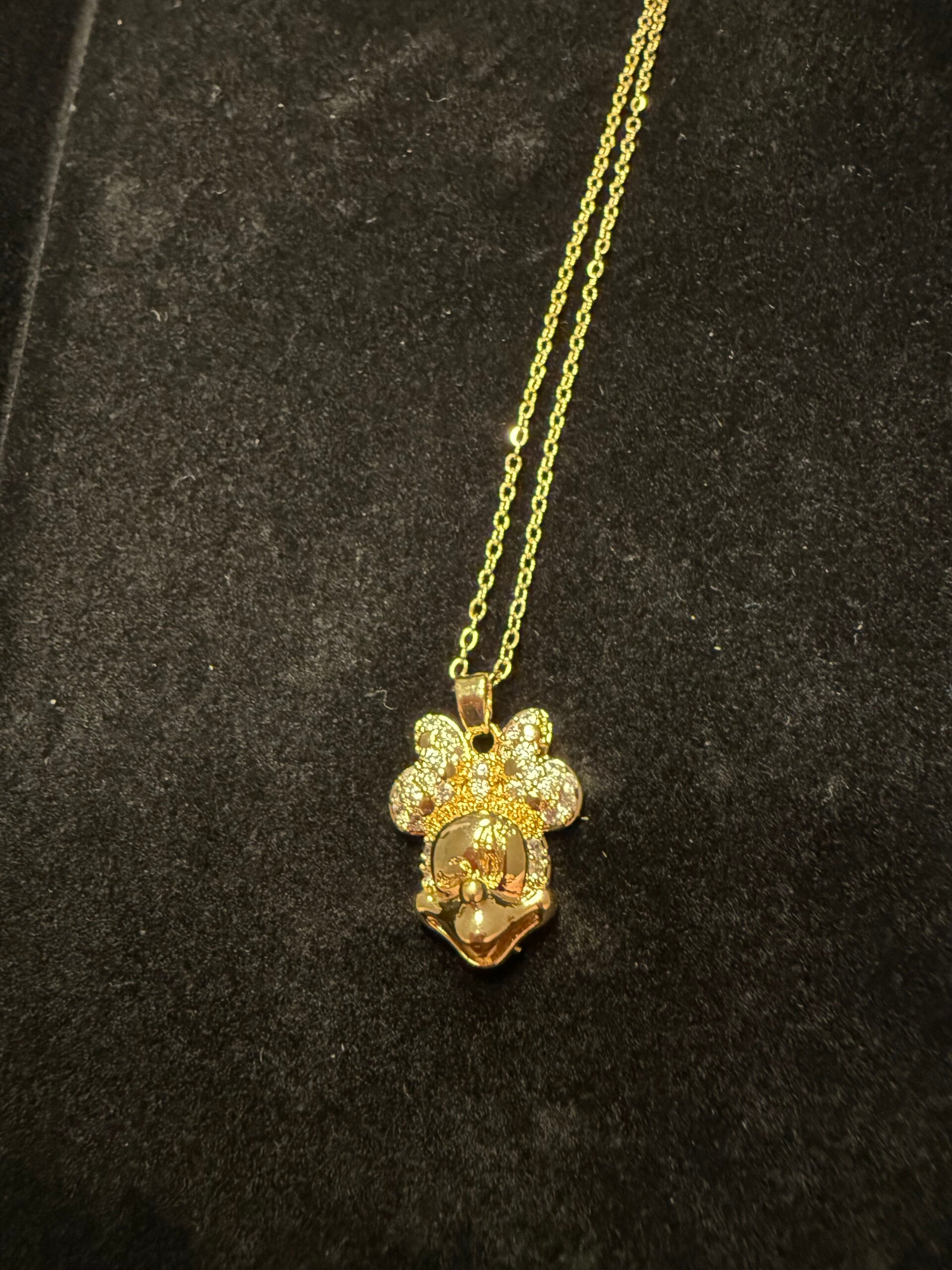 Kette "Maus mit Schleife"