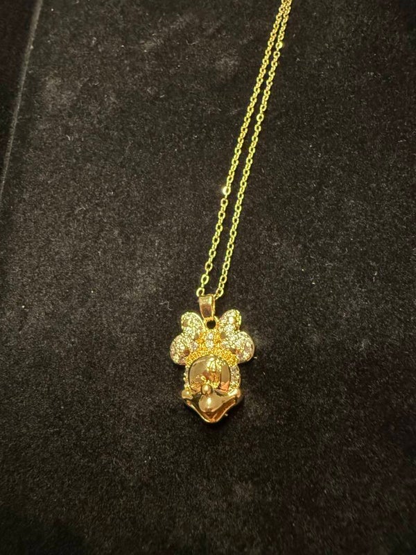 Kette "Maus mit Schleife"