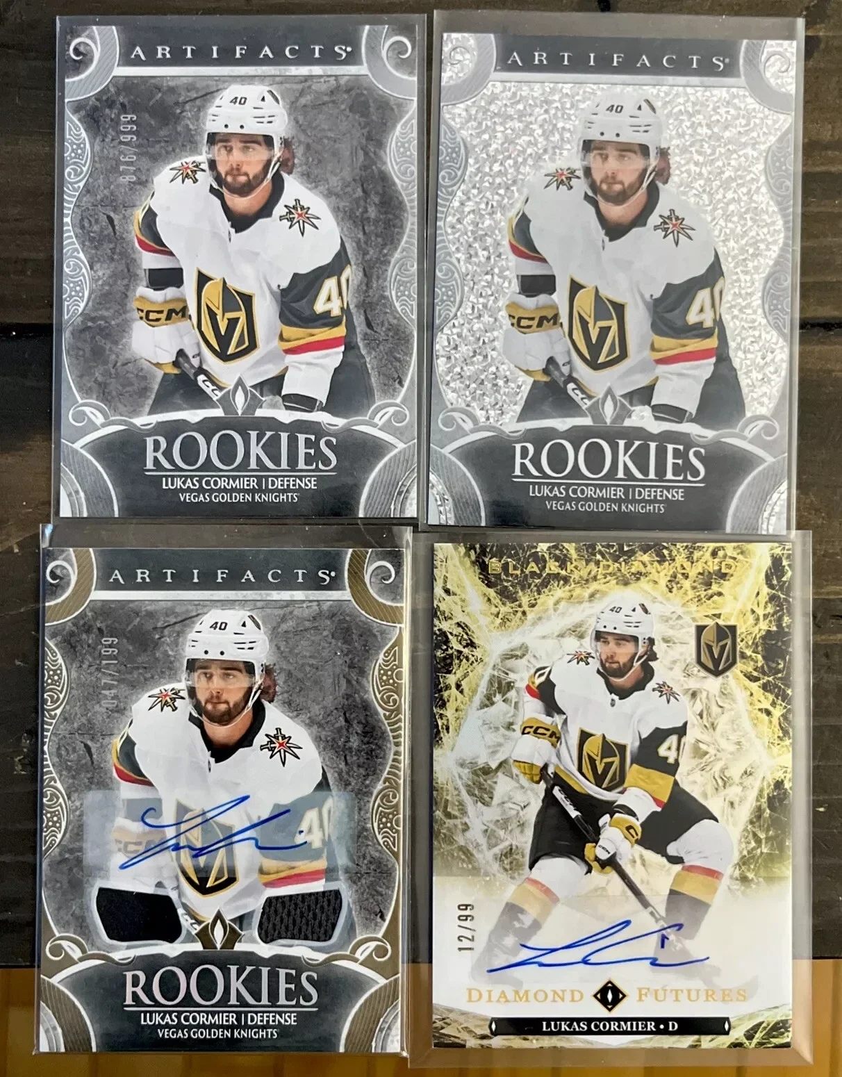 2024-25 Upper Deck Series 1 Outburst Silver Young Guns Lukas Cormier Lot