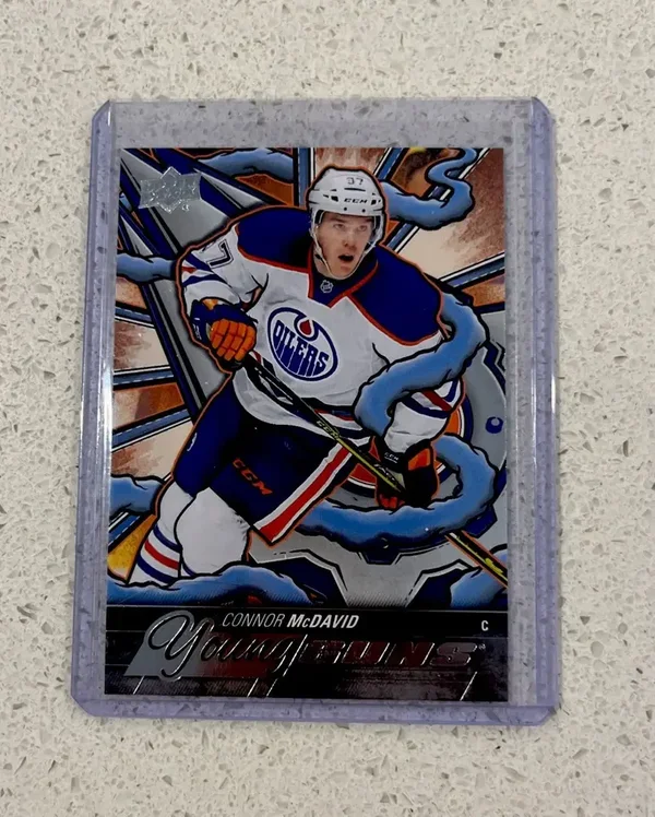 2025 Upper Deck Series 2 Connor McDavid Young Guns #201 - Edmonton Oilers