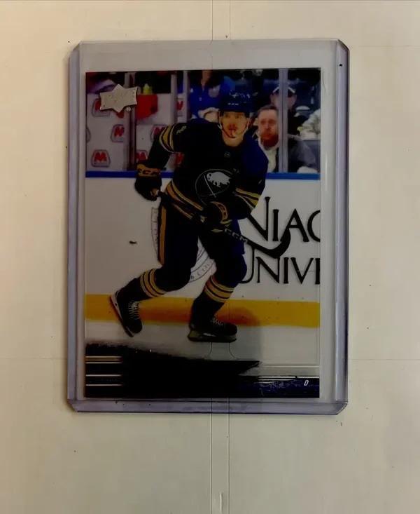 2024-25 Upper Deck Series 1 Clear Cut Bowen Byram Buffalo Sabres
