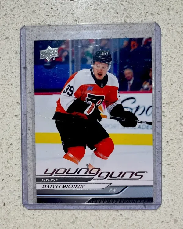 2024-25 Upper Deck Series 2 Young Guns Matvei Michkov Philadelphia Flyers RC