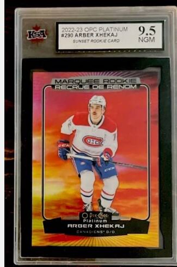 2022-23 Arber Xhekaj Rookie 10 Card Lot