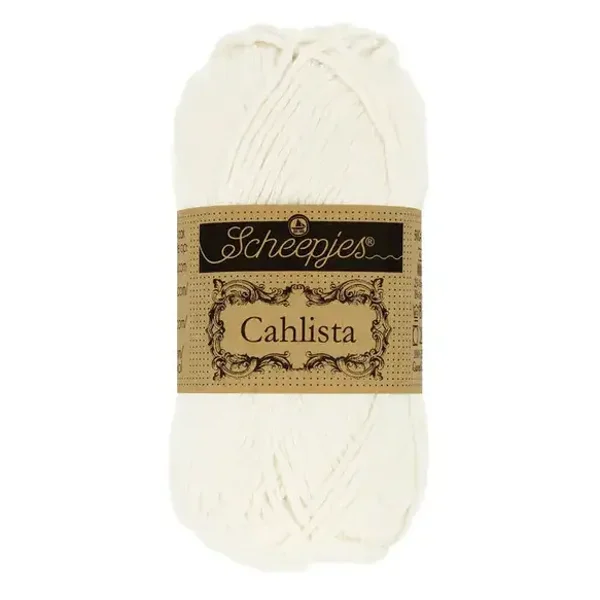 Scheepjes Cahlista 105 Bridal White