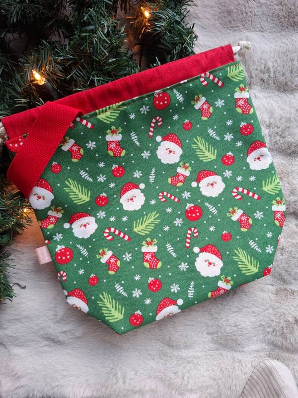 Projectbag kerst Green Santa
