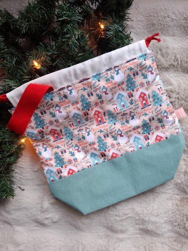 Projectbag kerst Huisjes