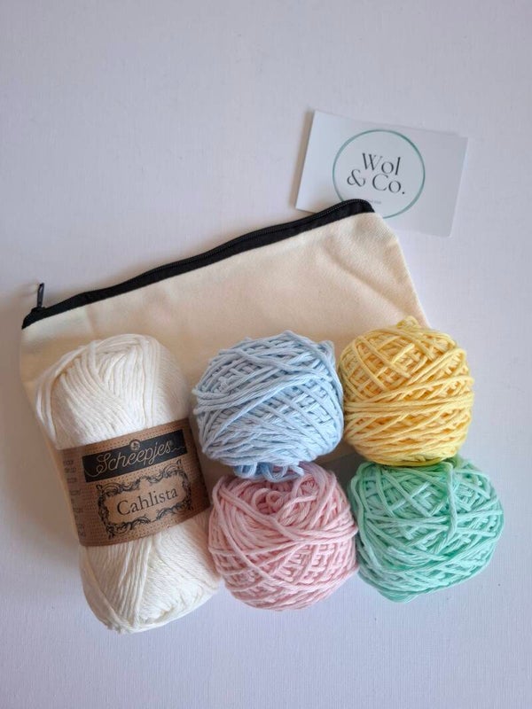 DIY-pakket etui haken  nr 4