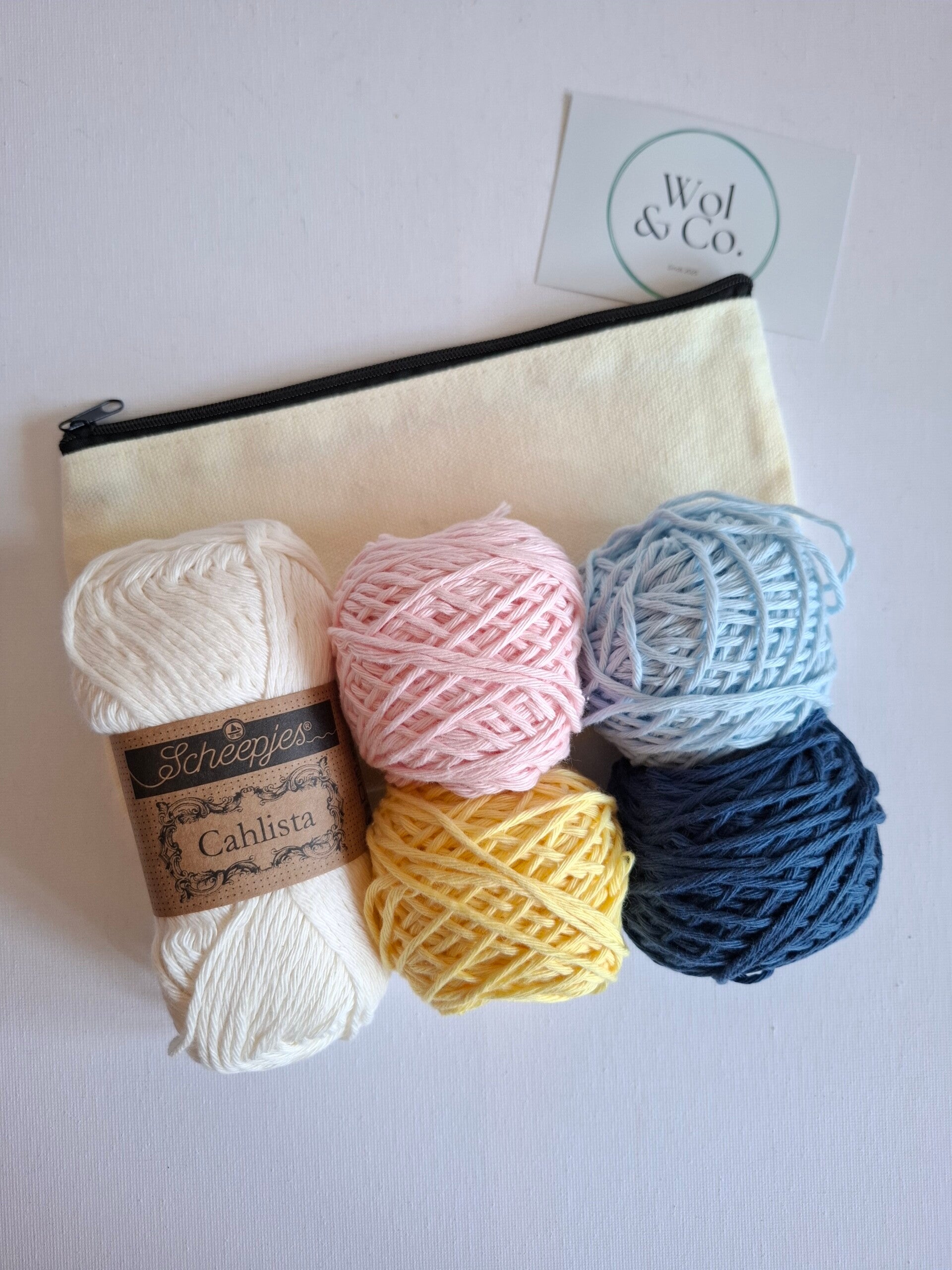 DIY-pakket etui haken  nr 6
