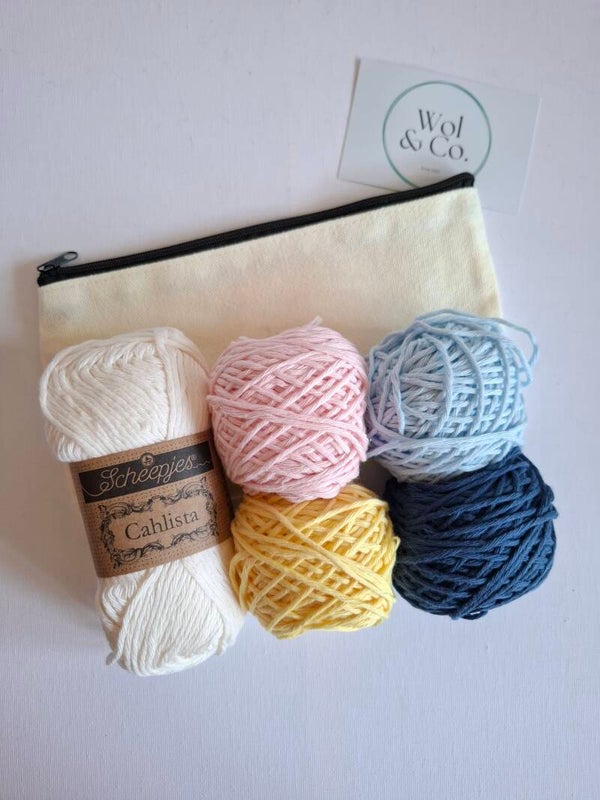 DIY-pakket etui haken  nr 6