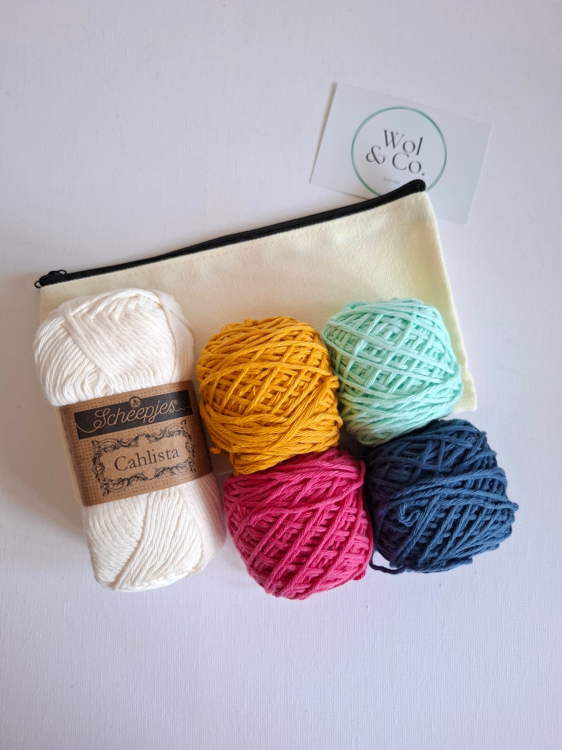DIY-pakket etui haken  nr 7