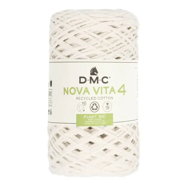 DMC Eco Vita 4 kleur 001 creme-wit