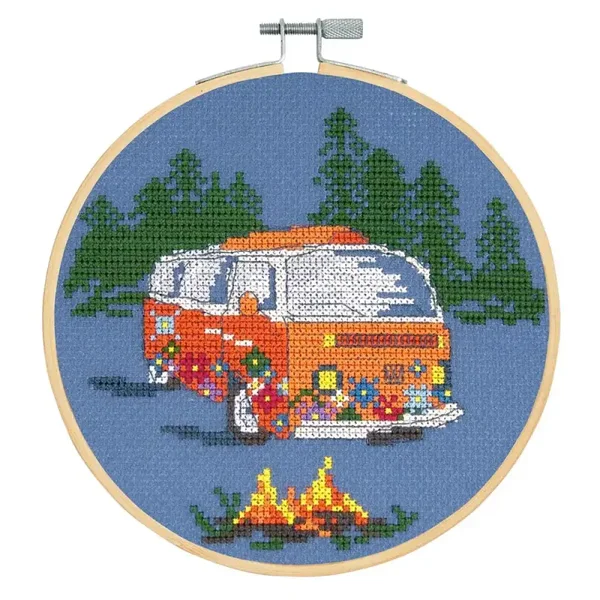 DMC Kruissteek kit oranje bus