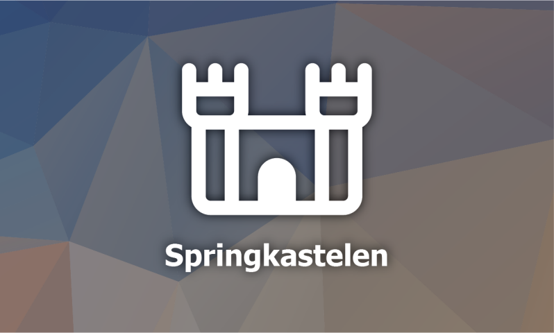 Bekijk het assortiment aan springkastelen