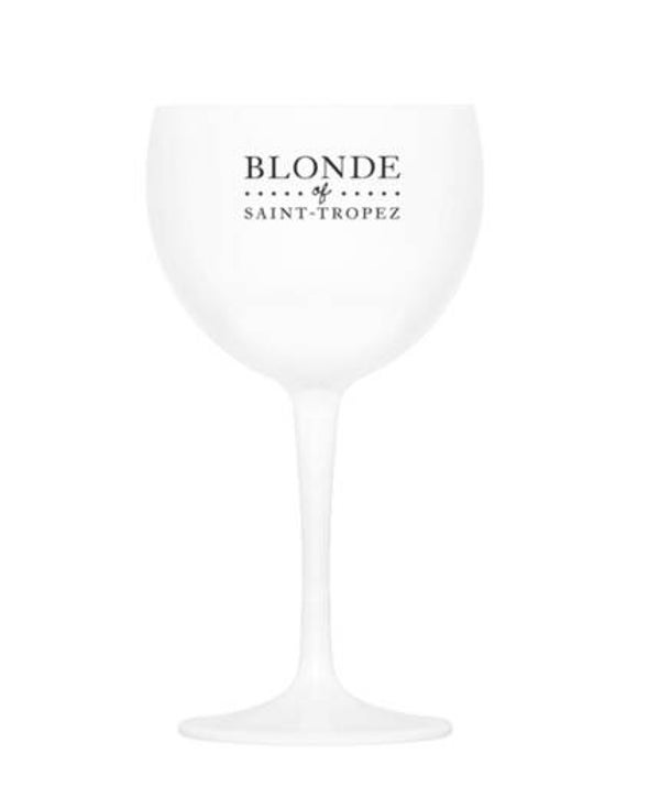 Blonde of Saint-Tropez - Plexi Glas Wit (SEA-733)