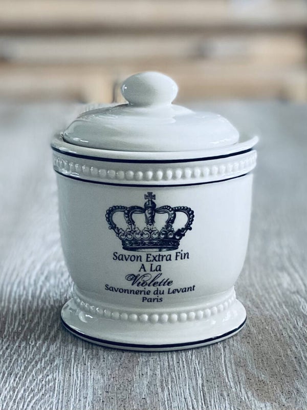 "Savon extra Fin" - Wattenpot met Deksel (BATH-915)