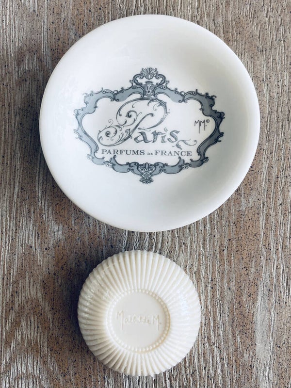 "Paris Parfums de France" - Zeephouder + Zeep (BATH-927)