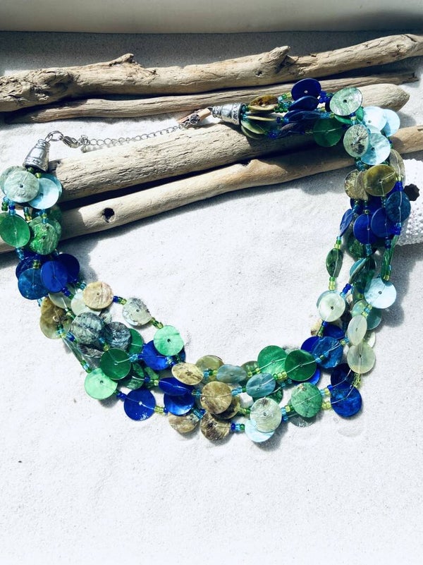 Organic Bora Bora Shell Green/Blue (SUN-354)