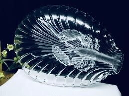 Kristallen Schaal met Kreeft (SEA-753)