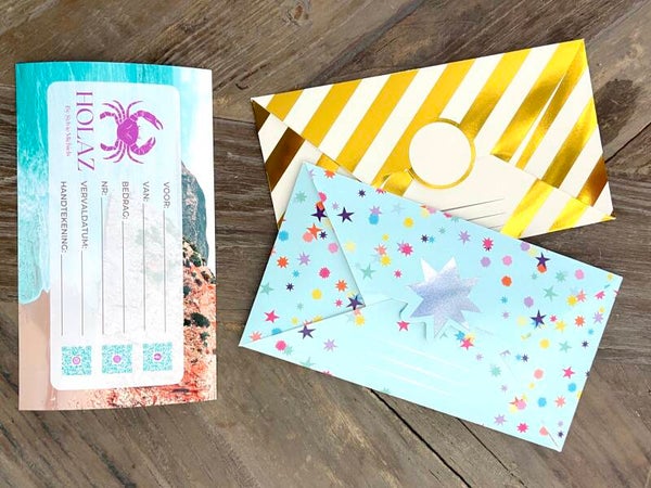 HOLAZ WAARDEBON - GIFT CARD - BON