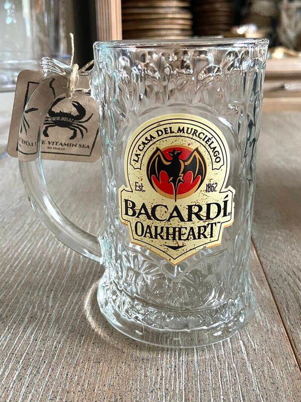 NEW ! Bacardi Oakheart Glas (SEA-878)