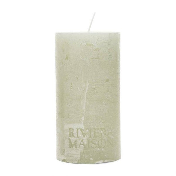 Riviera Maison Green Cilinder Kaars 13x7cm (SEA-739)
