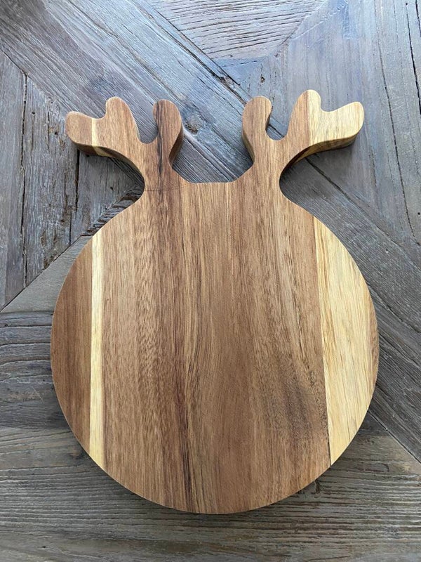 NEW! Snijplank Kerst Rudolf Rendier 26cm