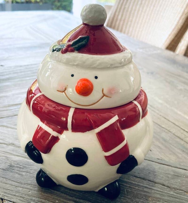 NEW! Kerst Bonbonnière Sneeuwman
