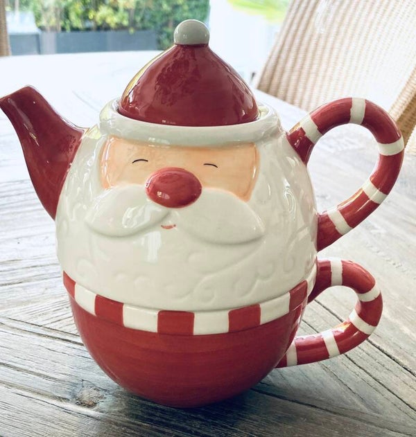 NEW! Kerstman Theeset