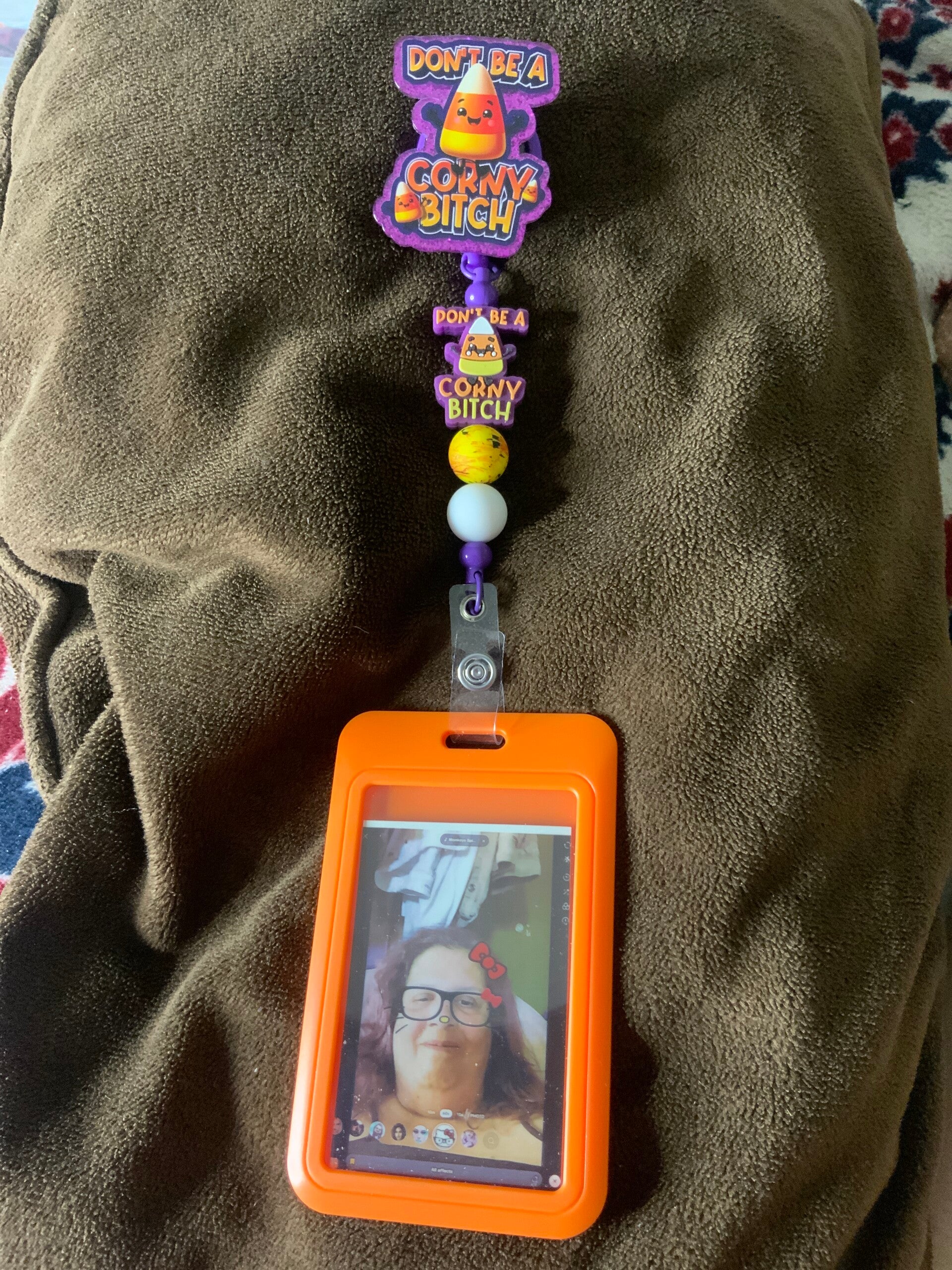 Don’t be a Corny Bitch badge reel