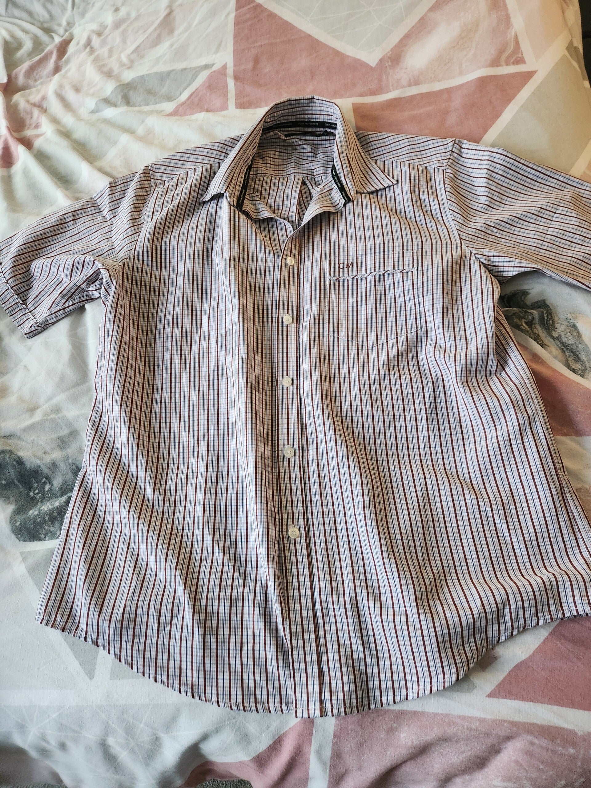 Colin Montgomerie short sleeve shirt (size-L)