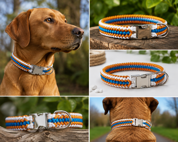 Custom Paracord Dog Collar - Sanctified Covenant - Custom