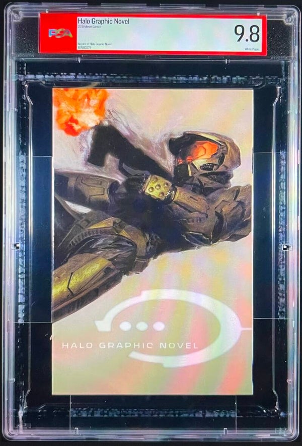 2010 Marcel HALO Graphic Novel 1st appearance of Master Chief, PSA 9.8