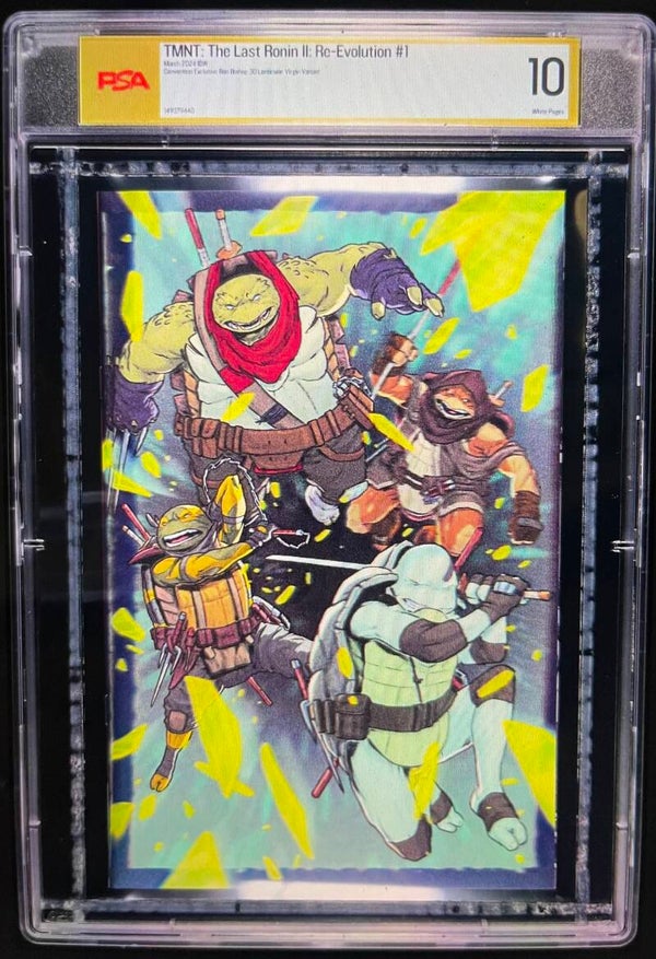 2024 IDW TMNT: The Last Ronin II: Revolution 3D, PSA Graded Gem Mint Perfect 10