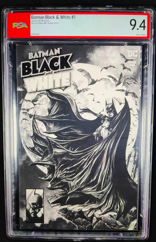 2021 DC Comics Batman Black & White #1, PSA Graded 9.4