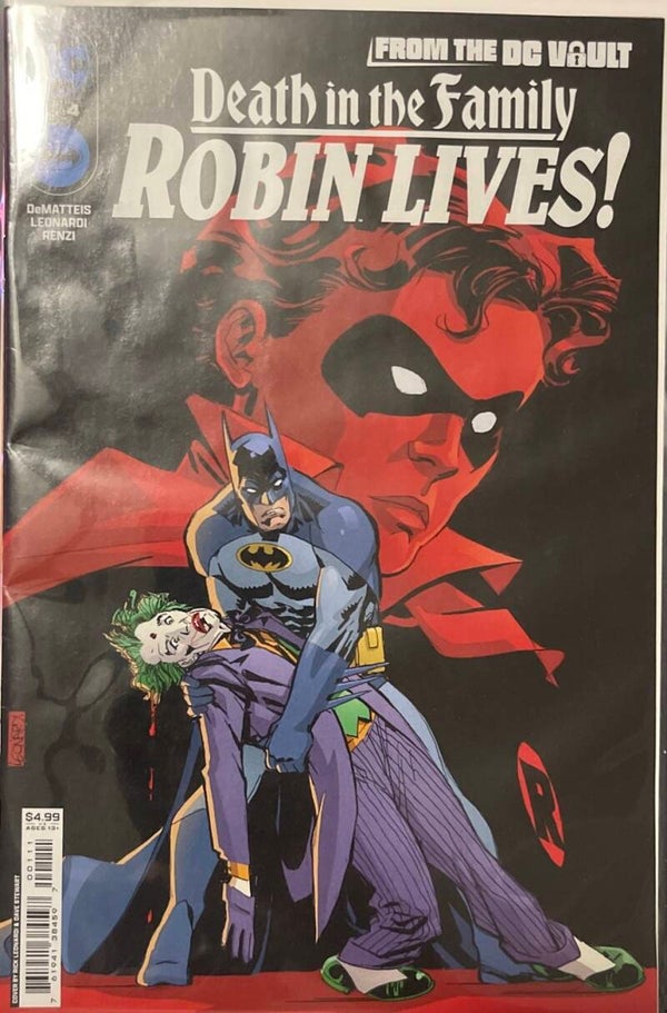 DC Comics Vault: Death in the Family ROBIN LIVES!