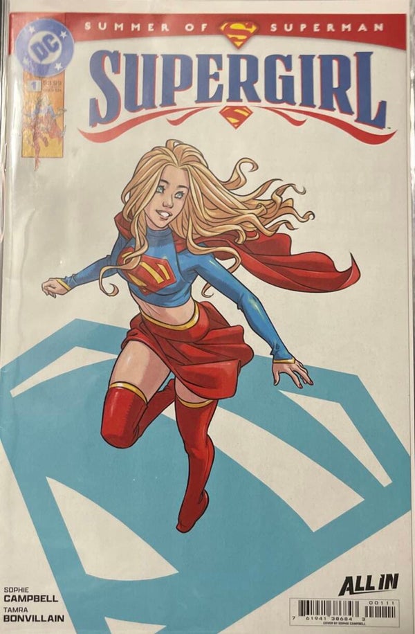 DC Comics SuperGirl #1, All In