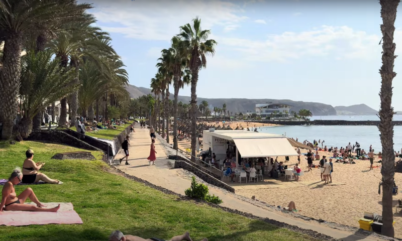 zon strand Playa de las Américas