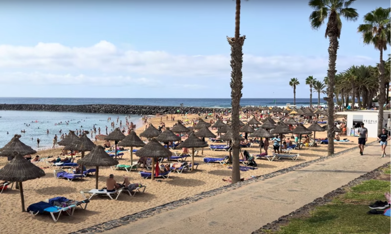 zwemmen Playa de las Américas