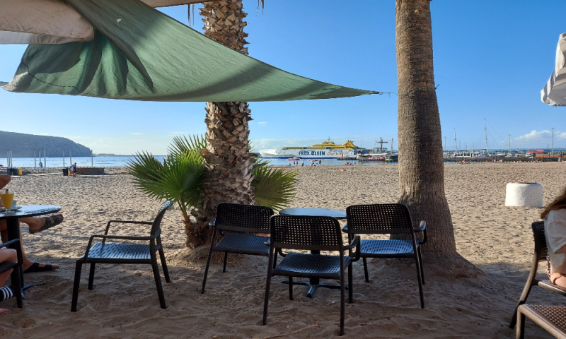 vakantie en stranden los cristianos
